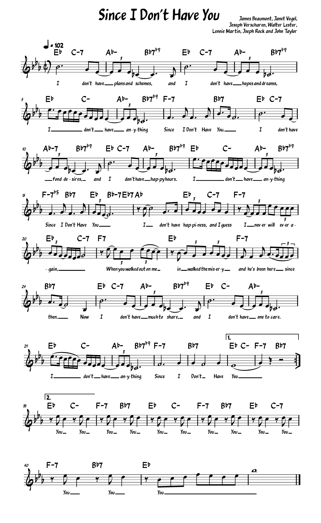 Sheet Music